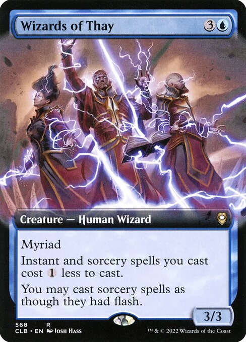 Wizards of Thay (Extended Art) (Foil) - CLB - 568