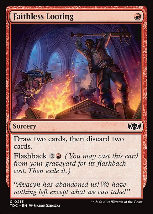 Faithless Looting - TDC - 213
