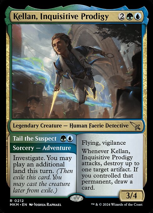 Kellan, Inquisitive Prodigy (Foil) - MKM - 212