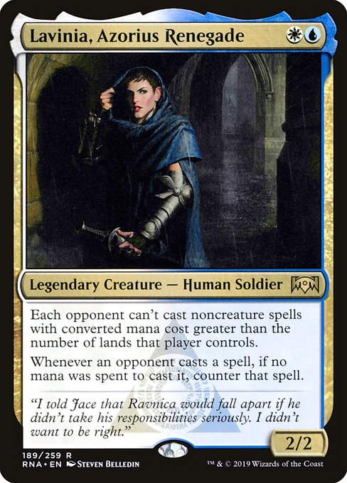 Lavinia, Azorius Renegade - RNA - 189