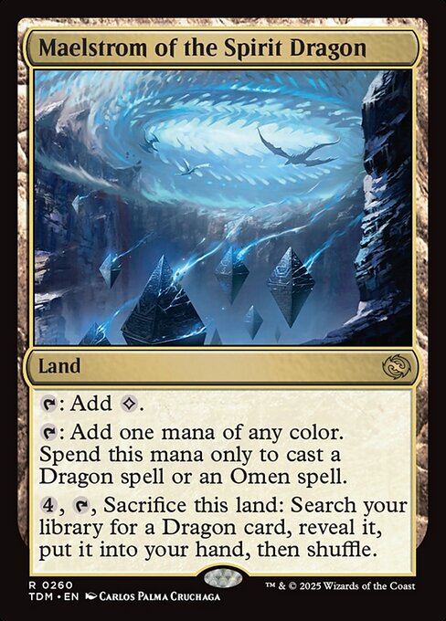 Maelstrom of the Spirit Dragon (Foil) - TDM - 260