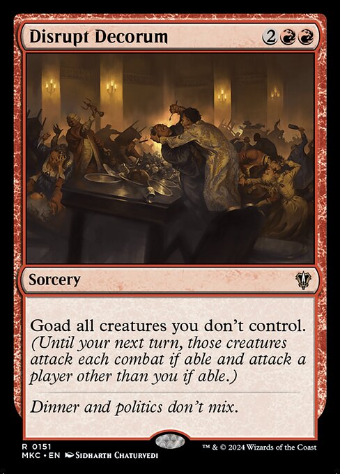 Disrupt Decorum - MKC - 151