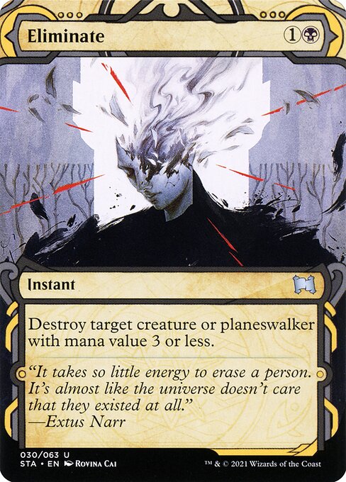 Eliminate - STA - 30