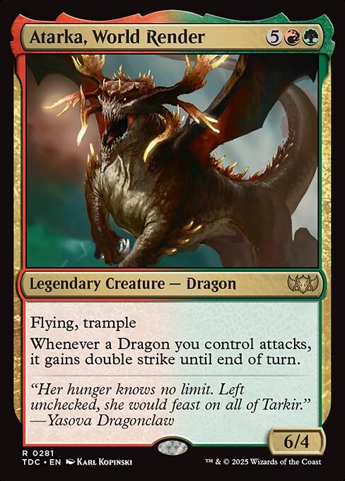 Atarka, World Render - TDC - 281