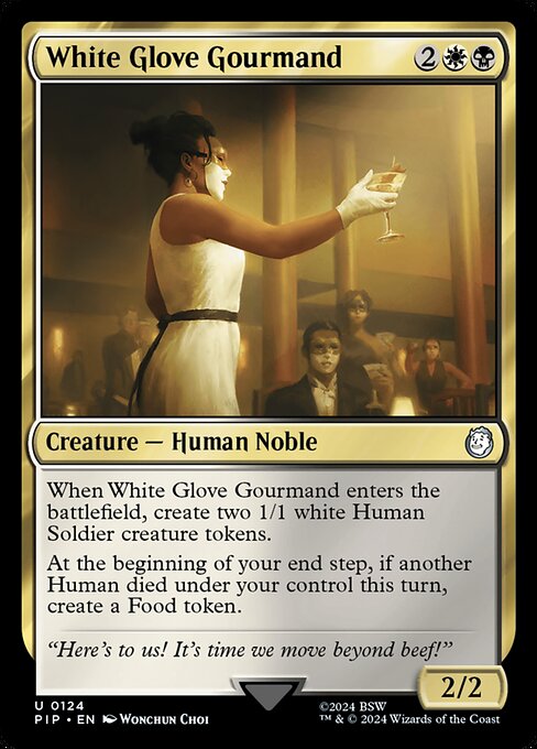 White Glove Gourmand - PIP - 124