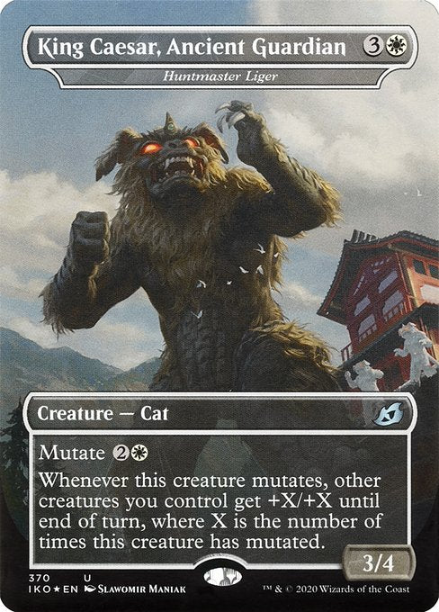 King Caesar, Ancient Guardian - Huntmaster Liger (Foil) - IKO - 370