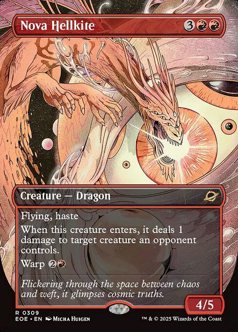 Nova Hellkite (Borderless) - EOE - 309