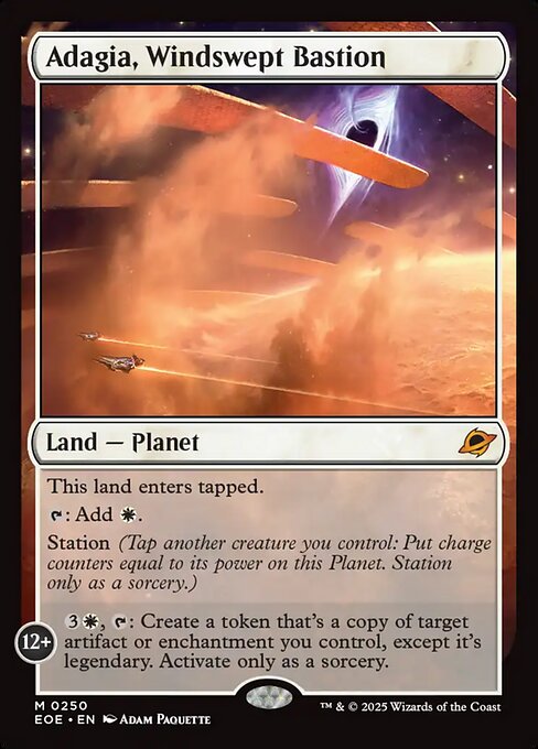 Adagia, Windswept Bastion (Foil) - EOE - 250