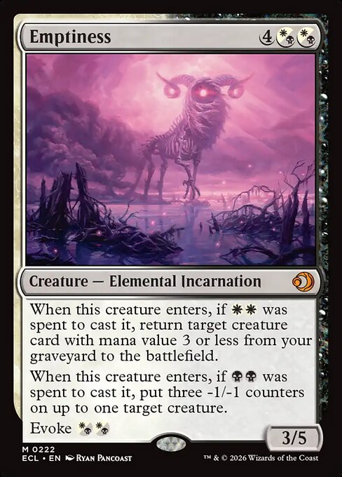 Emptiness (Foil) - ECL - 222