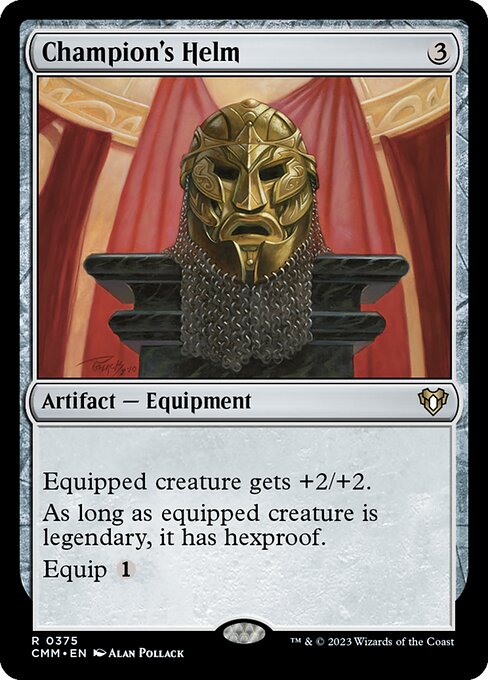 Champion's Helm (Foil) - CMM - 375