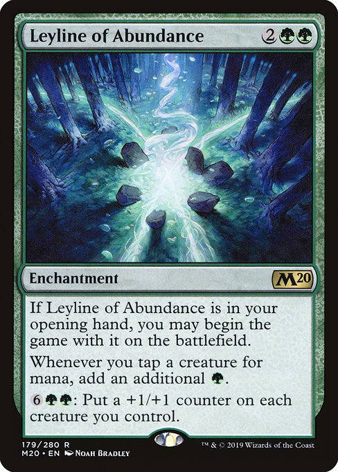 Leyline of Abundance - M20 - 179