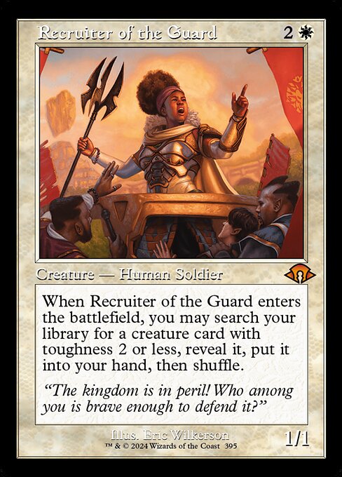 Recruiter of the Guard (Retro Frame) - MH3 - 395