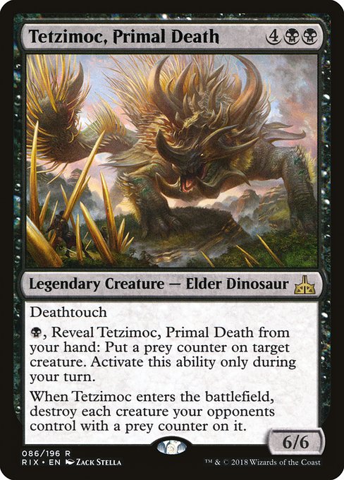 Tetzimoc, Primal Death - RIX - 86