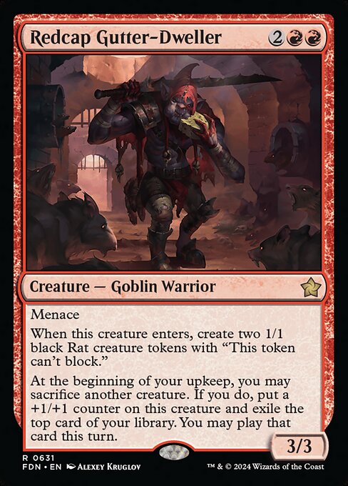 Redcap Gutter-Dweller - FDN - 631