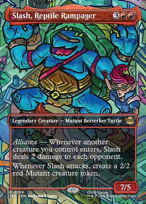 Slash, Reptile Rampager (Borderless) - TMT - 208