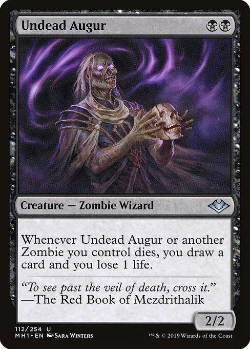Undead Augur (Foil) - MH1 - 112