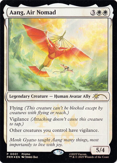Aang, Air Nomad (Foil) - PMEI - 2025-25