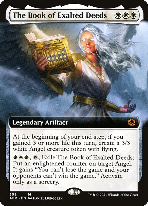 The Book of Exalted Deeds (Extended Art) (Foil) - AFR - 359