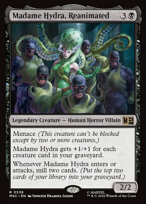 Madame Hydra, Reanimated - MSC - 538