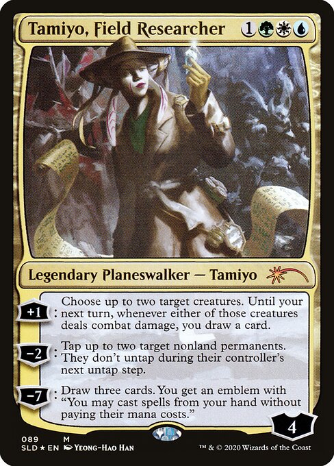 Tamiyo, Field Researcher (Foil) - SLD - 89