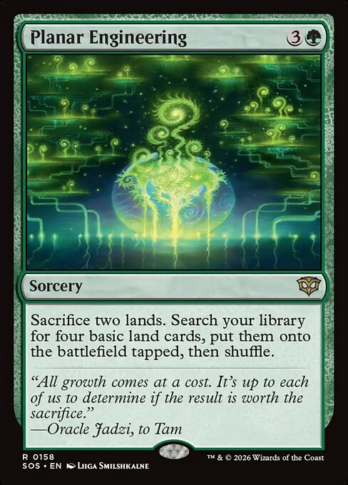 Planar Engineering (Foil) - SOS - 158