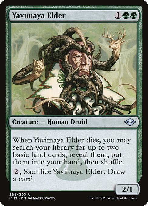 Yavimaya Elder (Foil) - MH2 - 288