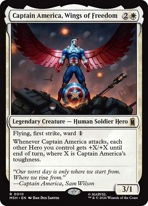 Captain America, Wings of Freedom - MSH - 10
