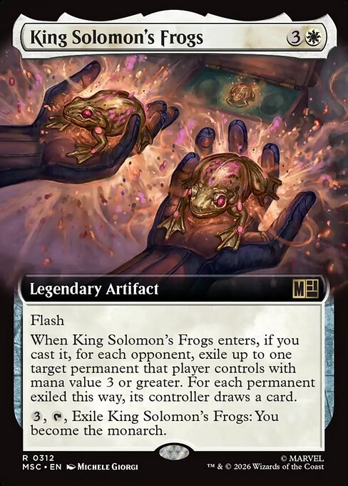 King Solomon's Frogs (Extended Art) - MSC - 312
