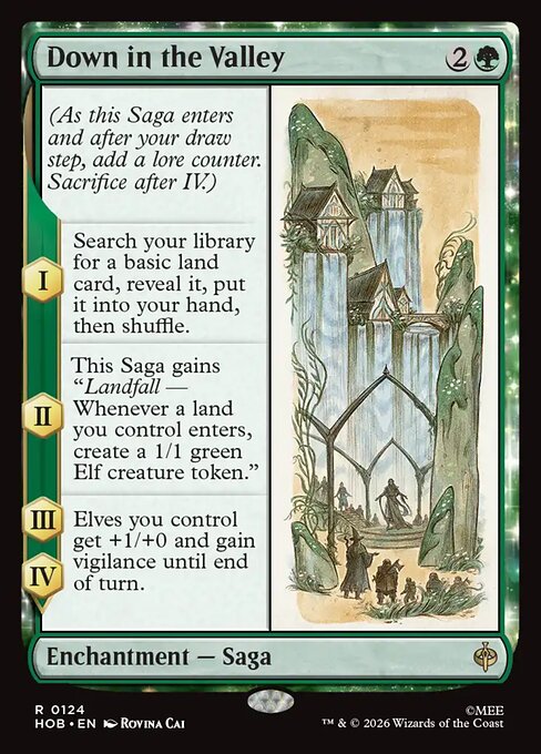 Down in the Valley (Foil) - HOB - 124
