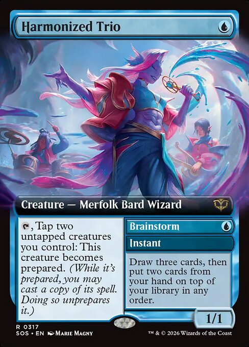 Harmonized Trio (Extended Art) - SOS - 317