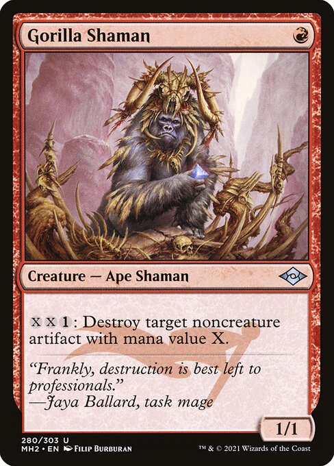 Gorilla Shaman (Foil) - MH2 - 280