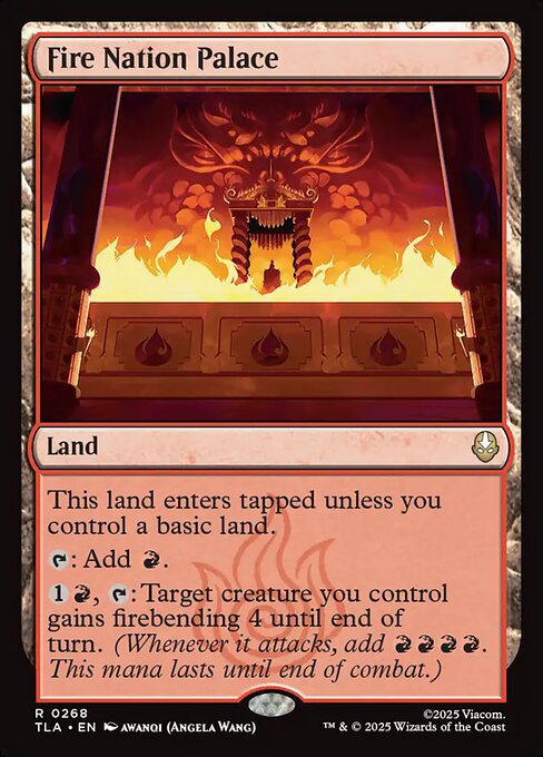 Fire Nation Palace (Foil) - TLA - 268