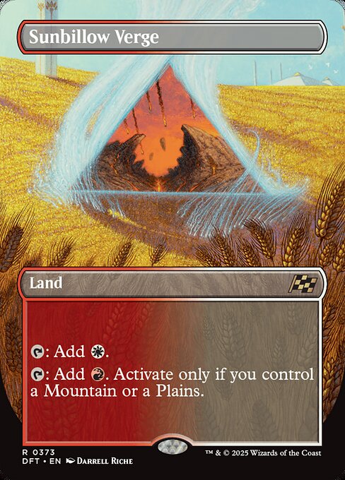 Sunbillow Verge (Borderless) - DFT - 373