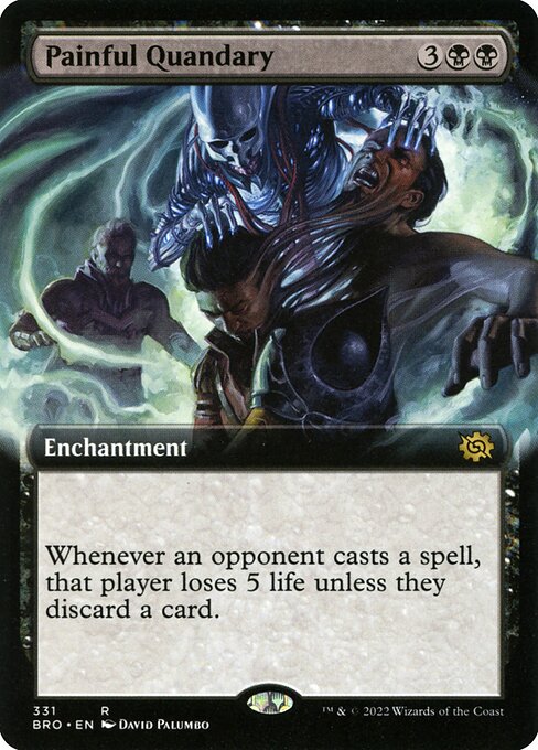 Painful Quandary (Extended Art) (Foil) - BRO - 331