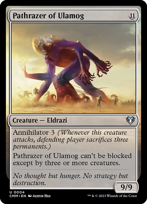 Pathrazer of Ulamog (Foil) - CMM - 4