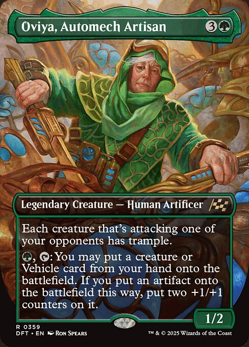 Oviya, Automech Artisan (Borderless) (Foil) - DFT - 359