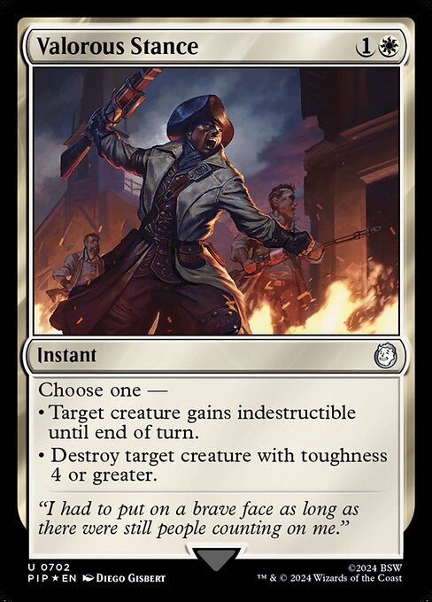 Valorous Stance (Surge Foil) - PIP - 702