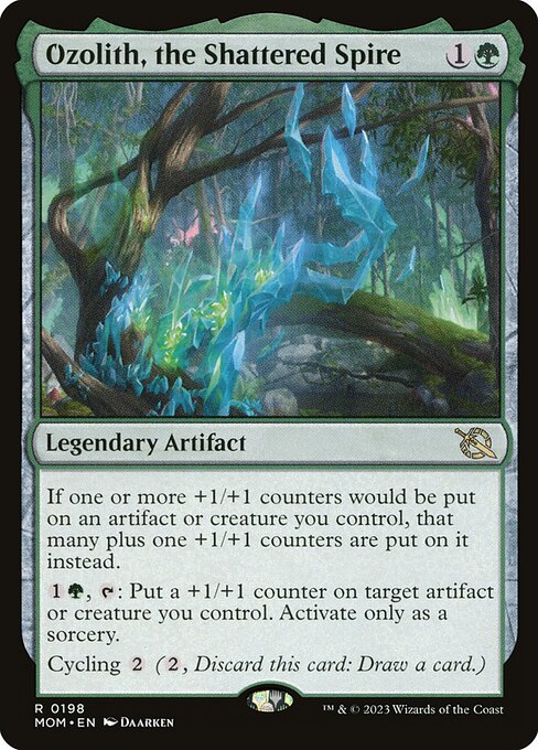 Ozolith, the Shattered Spire (Foil) - MOM - 198