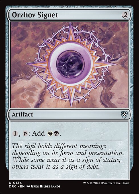 Orzhov Signet - DRC - 134