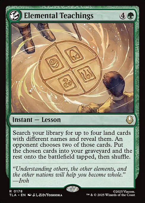 Elemental Teachings - TLA - 178