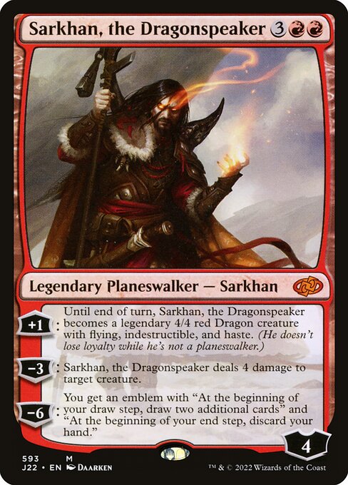 Sarkhan, the Dragonspeaker - J22 - 593
