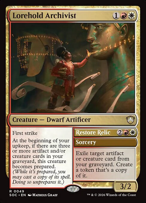 Lorehold Archivist - SOC - 49