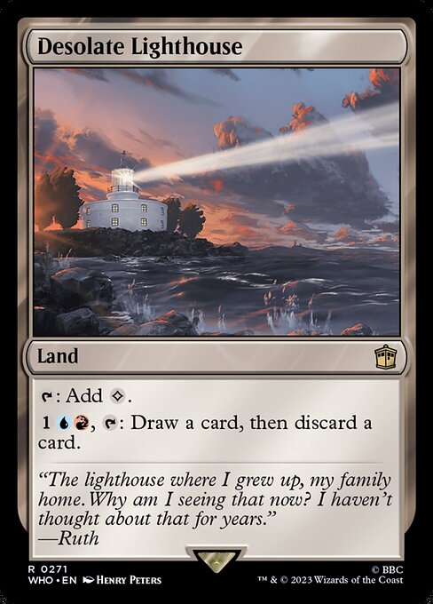 Desolate Lighthouse - WHO - 271