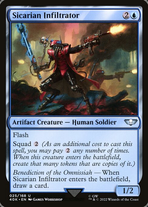 Sicarian Infiltrator - 40K - 25