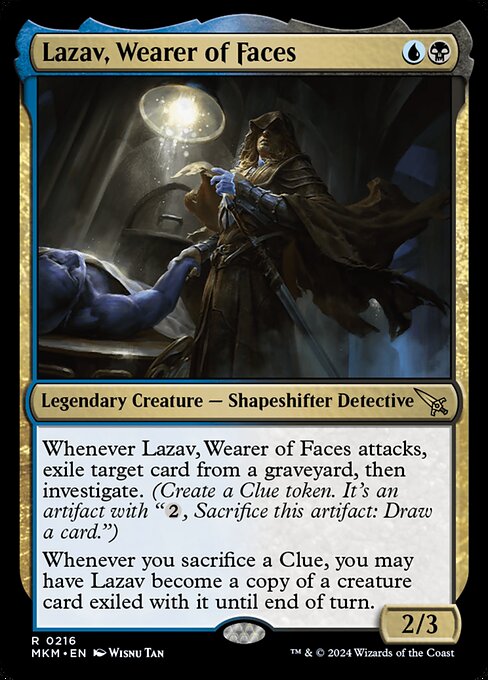 Lazav, Wearer of Faces (Foil) - MKM - 216