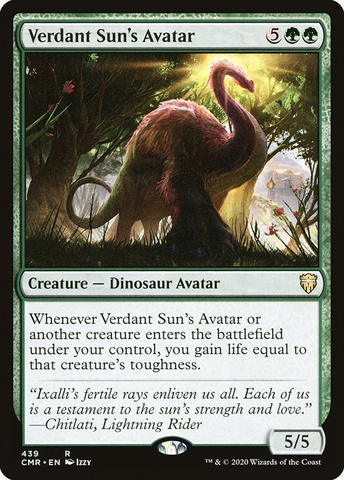Verdant Sun's Avatar - CMR - 439