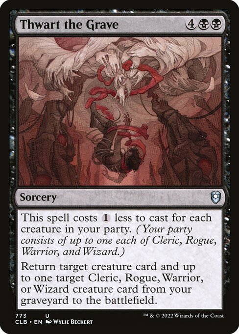Thwart the Grave - CLB - 773