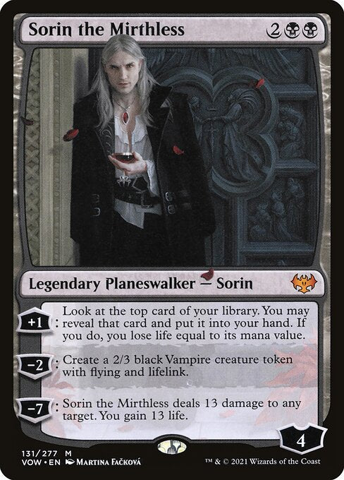 Sorin the Mirthless (Foil) - VOW - 131
