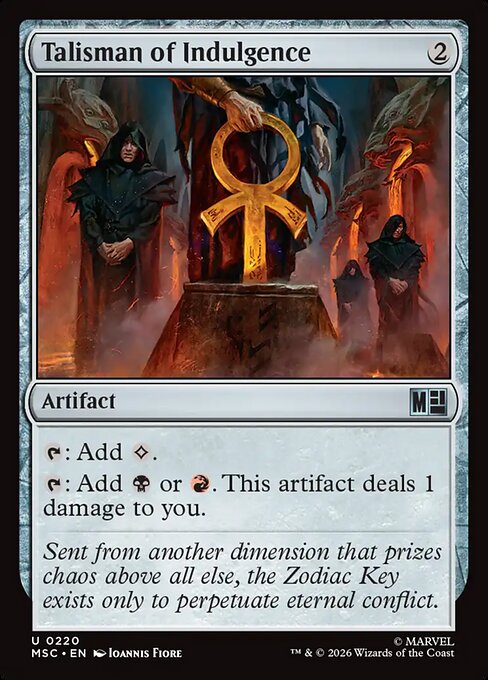 Talisman of Indulgence - MSC - 220