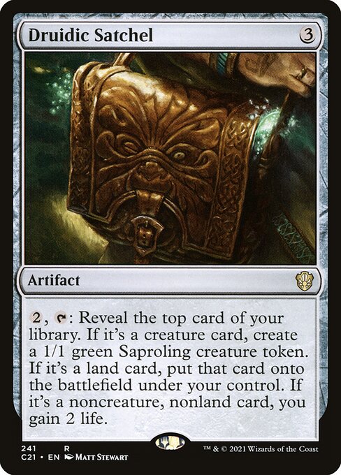 Druidic Satchel - C21 - 241